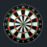 Personalized Dartboard Dartbord<br><div class="desc">A dartboard is a popular recreational and competitive game that provides hours of fun for players of all ages and skill levels. Typically made from sisal fibers, cork, or electronic components, dartboards are designed to withstand the impact of darts while offering precise scoring zones. Standard dartboards feature a circular design...</div>