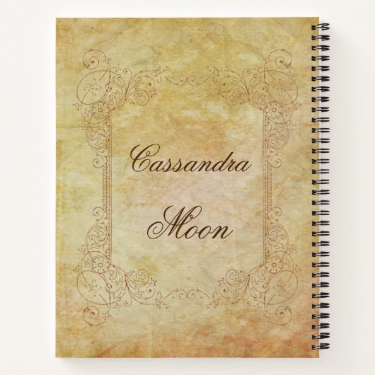 Personalized Delicate Fairy Tale Notitieboek (Achterkant)