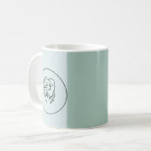 Personalized Dentist Name, Title & Clinic Logo Mug Koffiemok (Voorkant links)