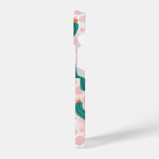 Personalized Desert Pink Cacti Phone Case iPhone Hoesje (Linkerkant)