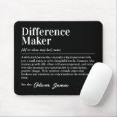 Personalized Difference Maker Definition Muismat (Met muis)