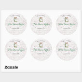 Personalized Dill Pickles Canning Stickers (Vel)