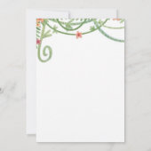 Personalized Dinosaur 1st Birthday Invitation  Kaart (Achterkant)