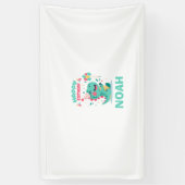 Personalized Dinosaur Birthday Banner Boys (Verticaal)