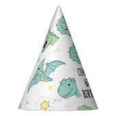 Personalized Dinosaur Birthday Hats | Dino Party  Feesthoedjes (Links)