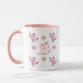 Personalized Disco Cowgirl Boot and Cactus Coffee Mok (Links)