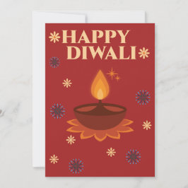 Personalized Diwali Card Bedankkaart