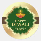 Personalized Diwali Sticker (Voorkant)