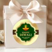 Personalized Diwali Sticker