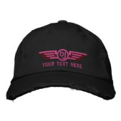 Personalized DJ Deco Style Wings Pet (Voorkant)