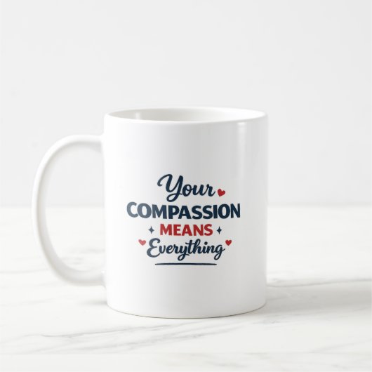 Personalized Doctor Gift | Compassion Matters Koffiemok (Links)