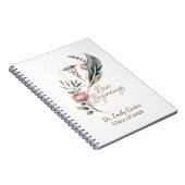 Personalized Doctor Graduation New Beginnings Notitieboek (Rechterzijde)
