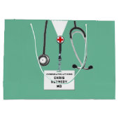 Personalized Doctor Medical School Groot Cadeauzakje (Achterkant)