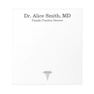 Personalized Doctor Notepad Notitieblok