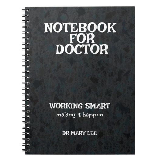Personalized Doctor Notitieboek (Voorkant)
