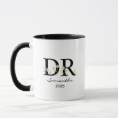 Personalized doctoral mug, customized doctoral mug mok (Links)