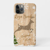 Personalized doe Christmas bauble Case-Mate iPhone Case (Achterkant)
