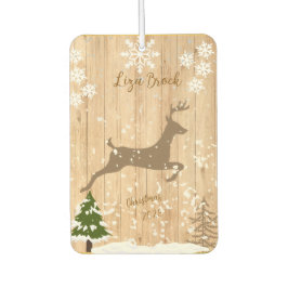 Personalized doe Christmas bauble  Luchtverfrisser