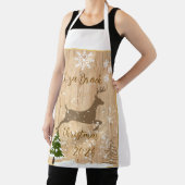 Personalized doe Christmas bauble Schort (Insitu)