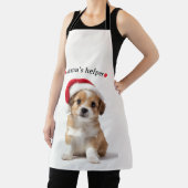 Personalized Dog Apron – Custom Photo & Text Schort (Insitu)