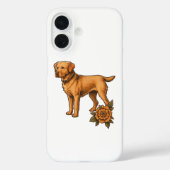 Personalized dog breed phone case for iPhone (Achterkant)