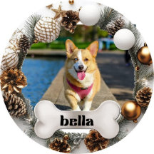 Personalized Dog Christmas Ornament