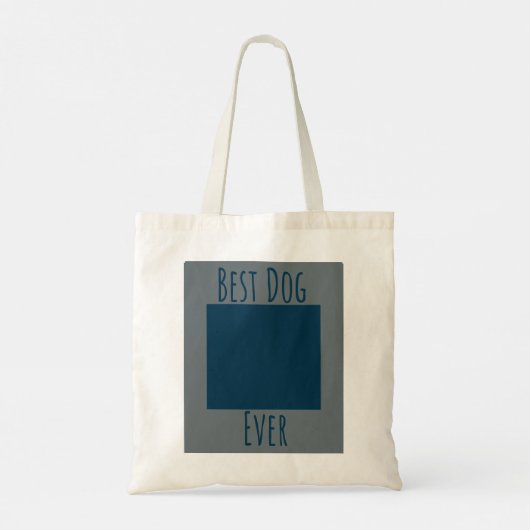 Personalized Dog Lover Tote Bag  (Achterkant)