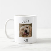 Personalized Dog Mom 2 Photo Mug | Custom Gift Koffiemok (Links)