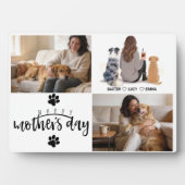 Personalized Dog Mom Custom Name | Happy Mother’s  Fotoplaat (voorkant)
