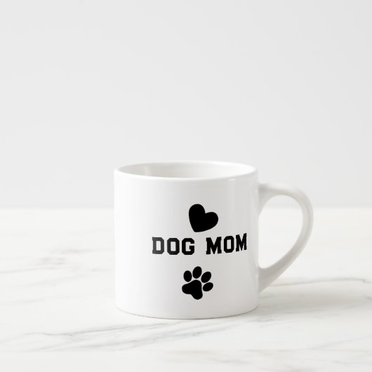Personalized Dog Mom – Custom Name Mother’s Day Espresso Kop (Rechts)