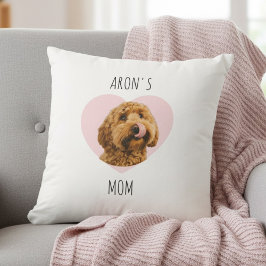 Personalized Dog Mom | Custom Pet Photo Kussen