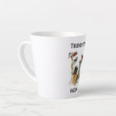 Personalized Dog Mom Latte Mug | Custom Gift Mok (Linkerhoek)