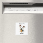 Personalized Dog Mom Magnet | Custom Gift (Insitu (Vaatwasser))