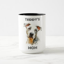Personalized Dog Mom Photo Combo Mug | Custom Gift Mok