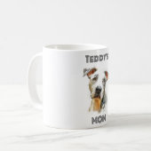 Personalized Dog Mom Photo Mug | Custom Gift Koffiemok (Voorkant links)