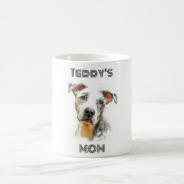 Personalized Dog Mom Photo Mug | Custom Gift Koffiemok