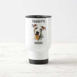 Personalized Dog Mom Travel Mug | Custom Gift Reisbeker