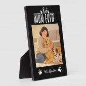 Personalized Dog Mom with Custom Name | Happy  Fotoplaat (Zijkant)