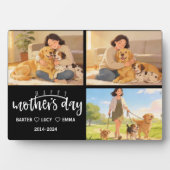 Personalized Dog Mom with Custom Name | Happy  Fotoplaat (voorkant)