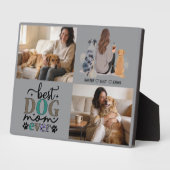 Personalized Dog Mom with Custom Name | Happy  Fotoplaat (Zijkant)