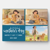 Personalized Dog Mom with Custom Name | Happy Fotoplaat (voorkant)