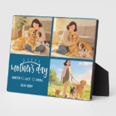 Personalized Dog Mom with Custom Name | Happy Fotoplaat (Zijkant)