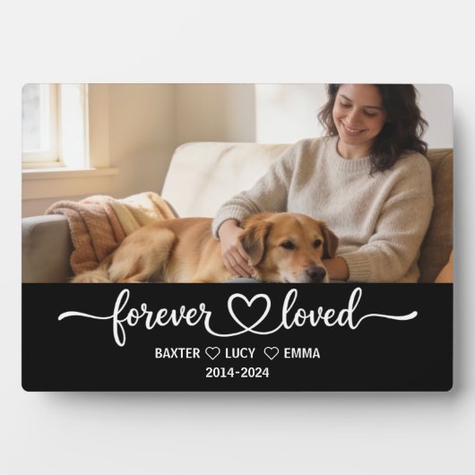 Personalized Dog Mom with Custom Name | Happy  Fotoplaat (voorkant)