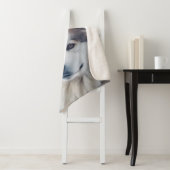 Personalized Dog Photo Blanket Sherpa Deken (In situ)