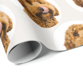 Personalized Dog Photo Cadeaupapier (Rol Hoek)