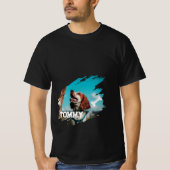Personalized Dog Photo T-Shirt (Voorkant)