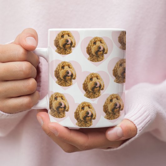 Personalized Dog Photo Valentine Mug | Custom Pet  Koffiemok