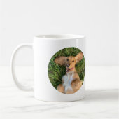 Personalized Dog Photo with Text | Custom Gift Koffiemok (Links)