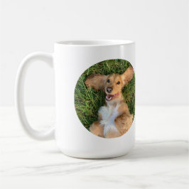 Personalized Dog Photo with Text | Custom Gift Koffiemok