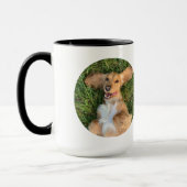Personalized Dog Photo with Text | Custom Gift Mok (Links)